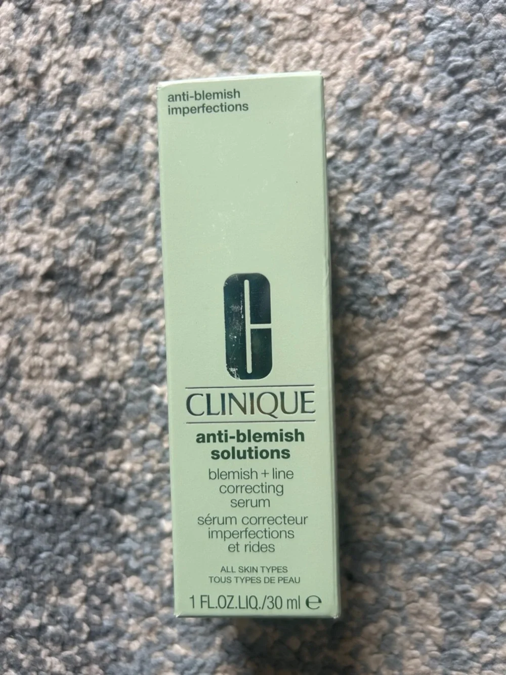 Clinique Anti-Blemish Solutions Acne + Line Correcting Serum New $57 Retail